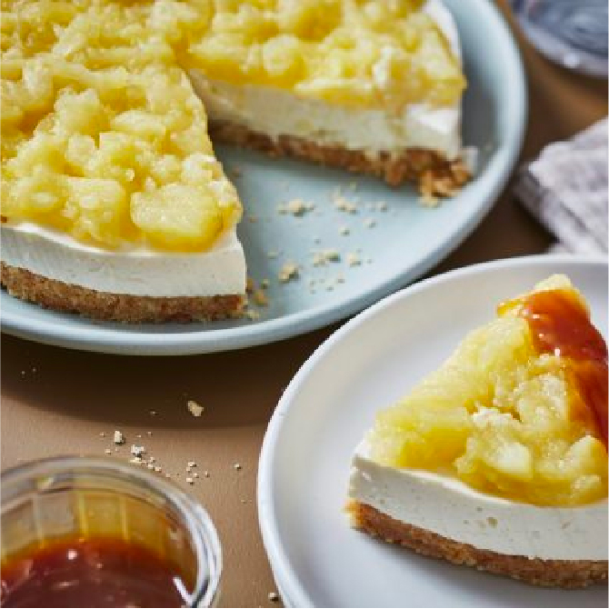 Read more about the article Cheesecake de manzana con arequipe