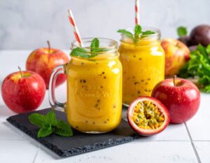 Batido de Manzana y Maracuyá