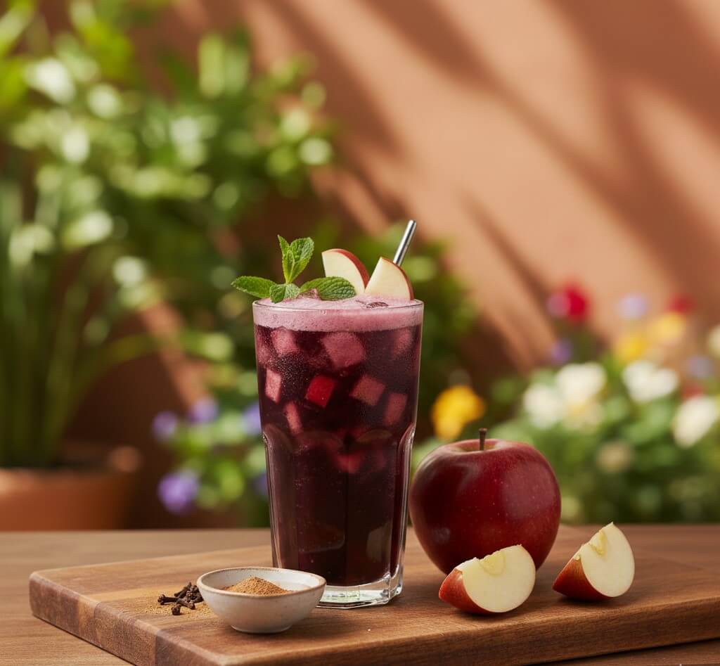 Chicha Andina de Manzana y Maíz Morado